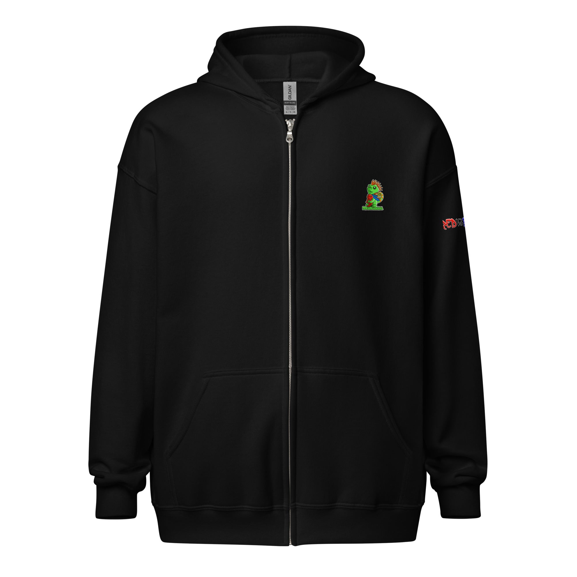 RVB - The Duel Unisex heavy blend zip hoodie